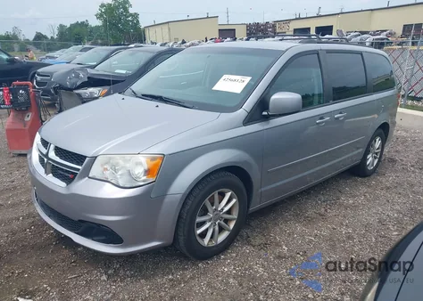 2013 Dodge Grand Caravan Sxt из США, поврежденный, VIN 2C4RDGCG2DR738827